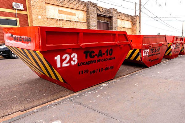 caçambas para alugar